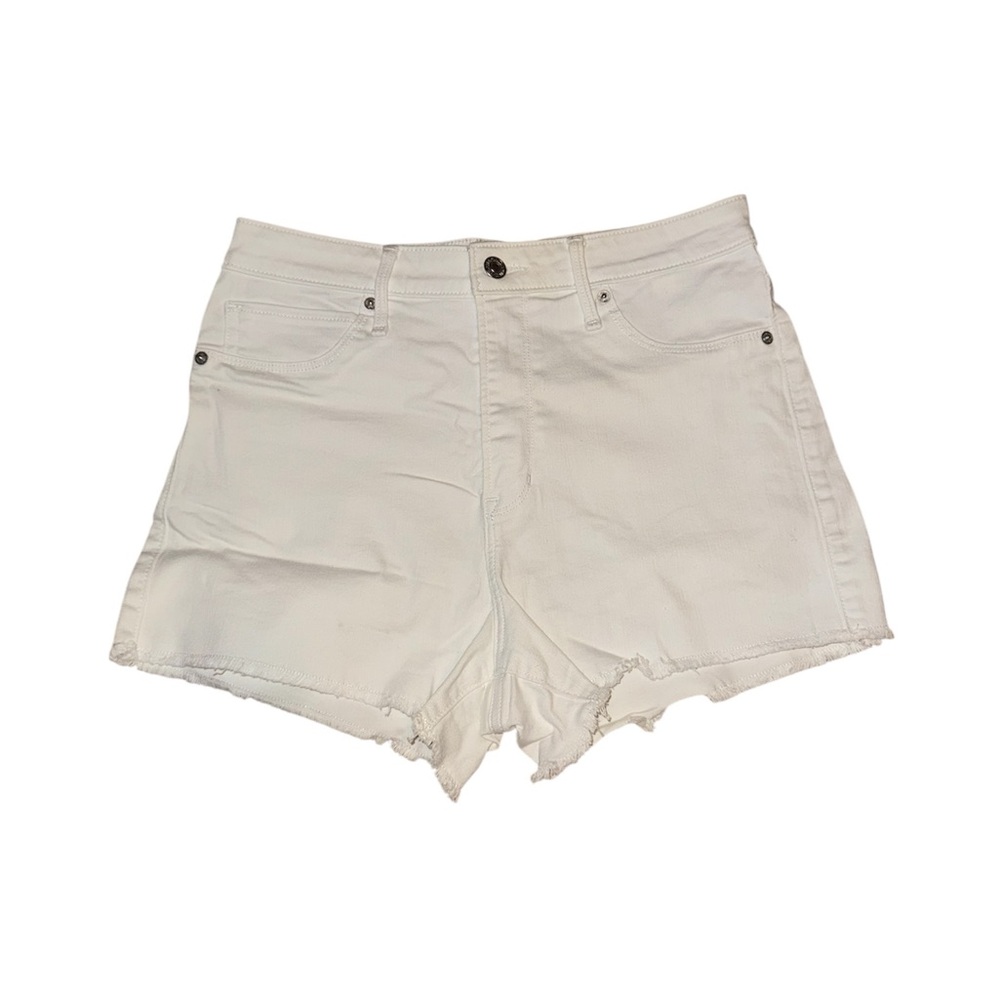 Abercrombie & Fitch White Denim Shorts